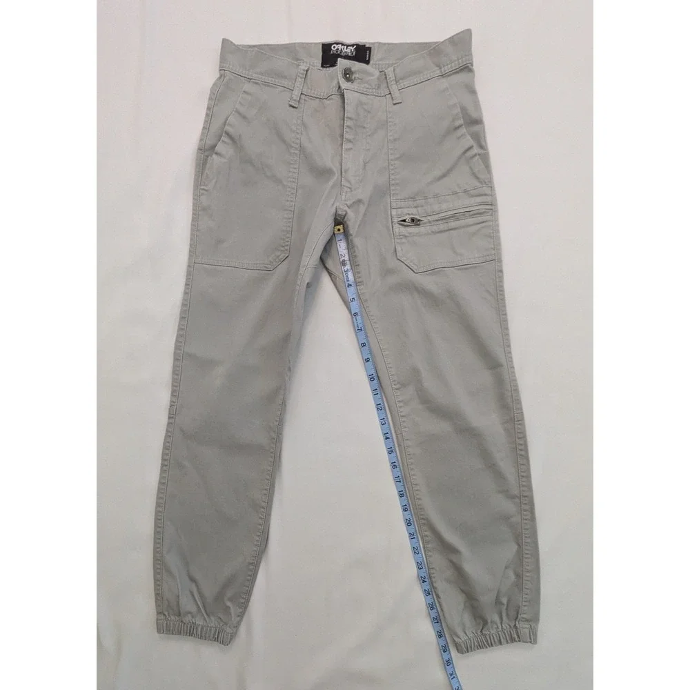 Oakley Factory Pilot Slim Fit Jogger Pants Gray Men's 31